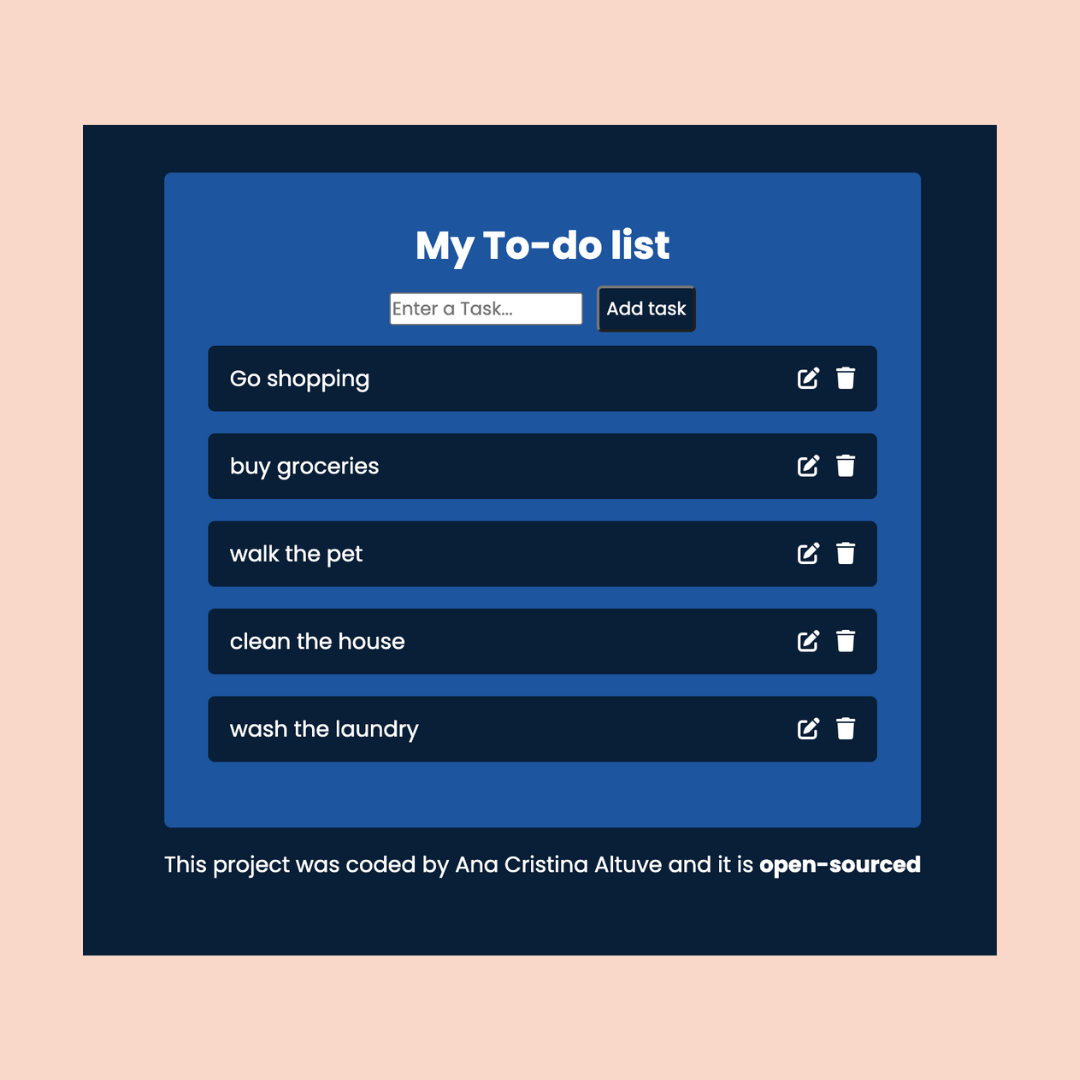 Todo list App